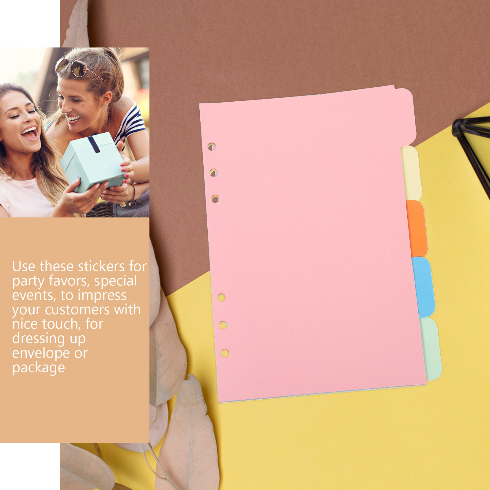 1Set A5 Index Dividers Paper 5 - Index Tab Divider ulasan dan harga