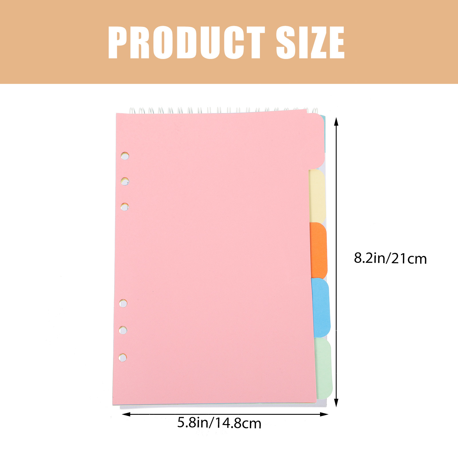 1Set A5 Index Dividers Paper 5 - Index Tab Divider ulasan dan harga