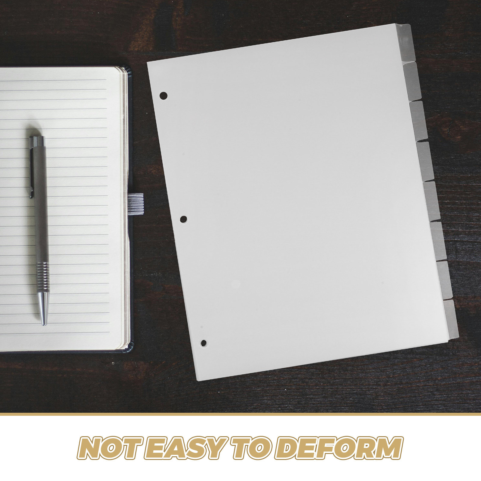 8Sheets Index Dividers Sturdy  - Index Tab Divider ulasan dan harga