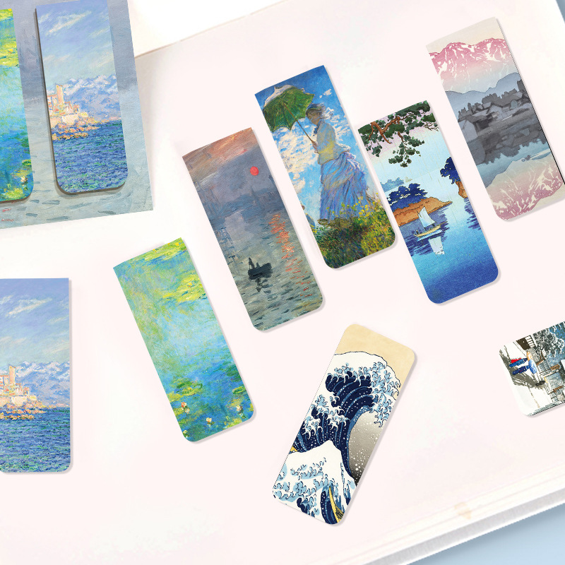 4Pcs Magnetic Bookmarks Set, C - Paperclip Magnetic Set ulasan dan harga