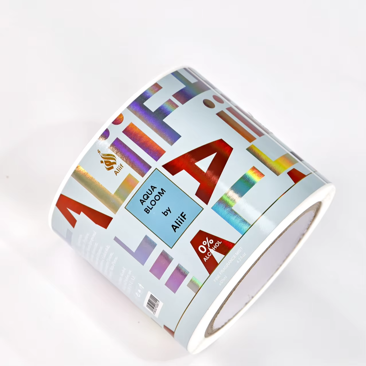 Custom Holographic Laser Label - Sticker Label Roll ulasan dan harga