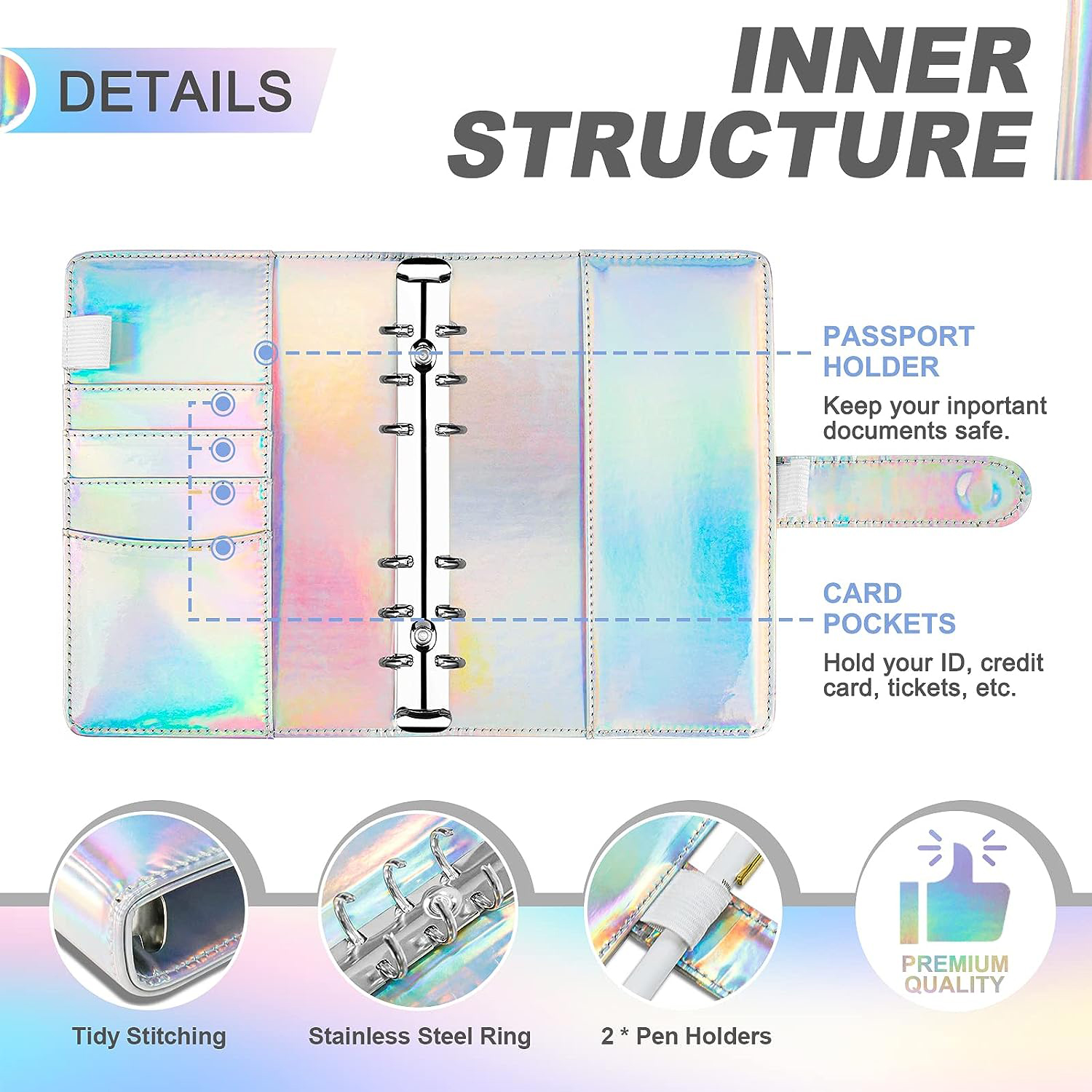 2023 laser Budget Binder Zippe - Planner Weekly Budget ulasan dan harga
