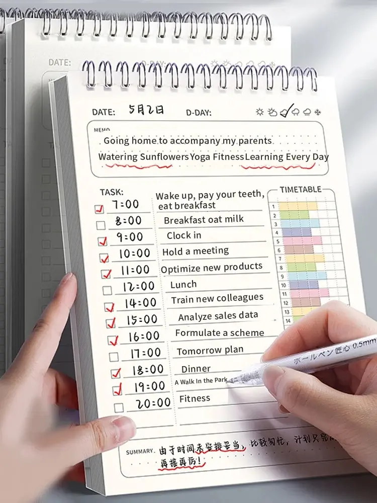 1pc Planner Agenda Spiral A5 N - Office Stationery Supply List ulasan dan harga