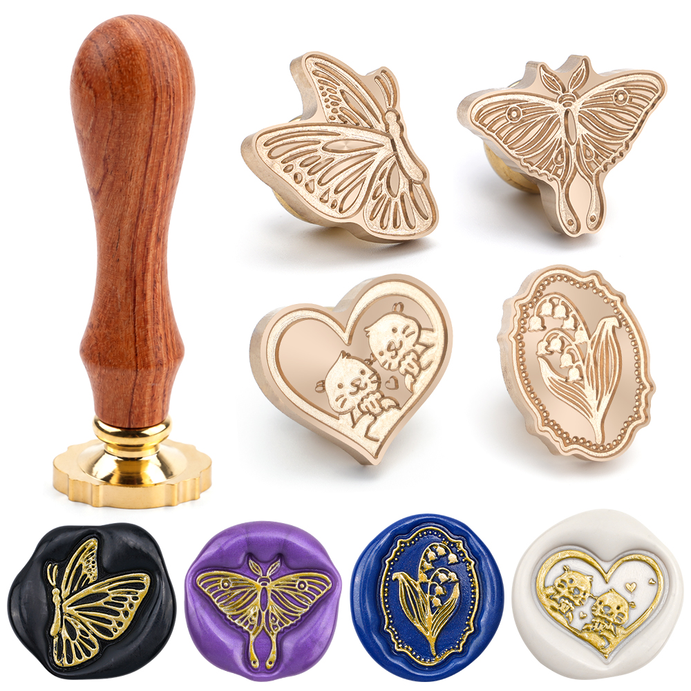 1set Wax Seal Stamp Kit, Butte - Wax Seal Stamp Kit ulasan dan harga
