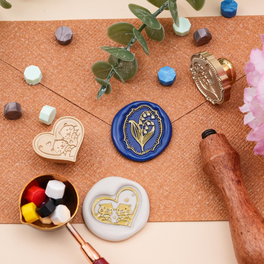 1set Wax Seal Stamp Kit, Butte - Wax Seal Stamp Kit ulasan dan harga