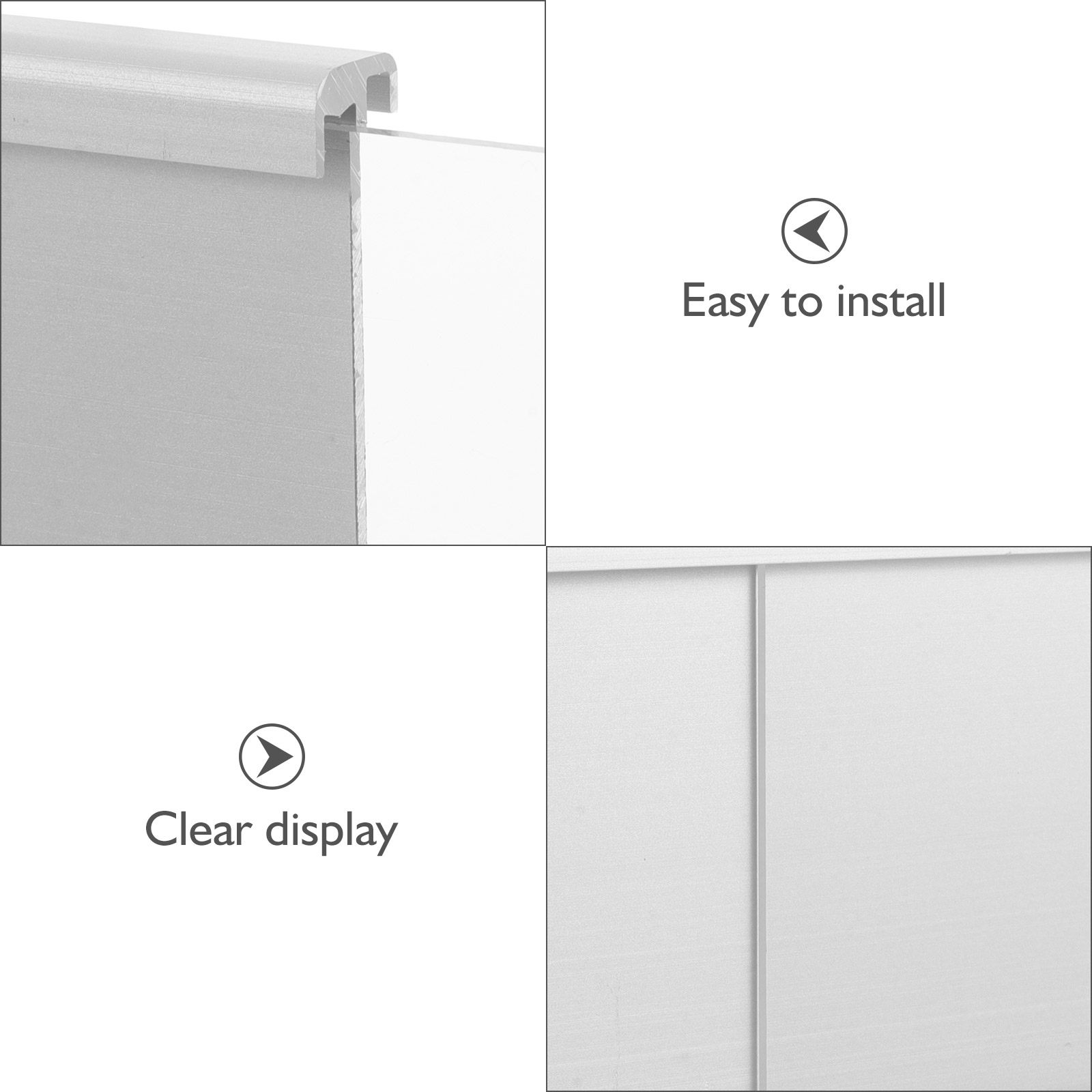Aluminum Name Plate Holder Des - Desk Name Plate ulasan dan harga