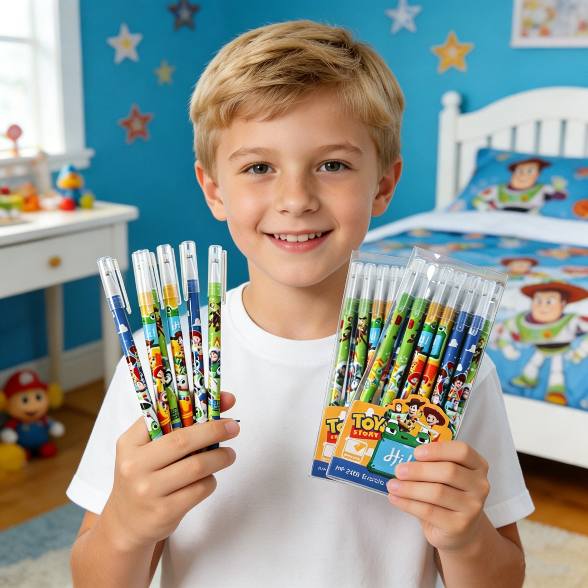 New 6/24pcs Toy Story Magic Er - Office Supply Office Stationery Items ulasan dan harga