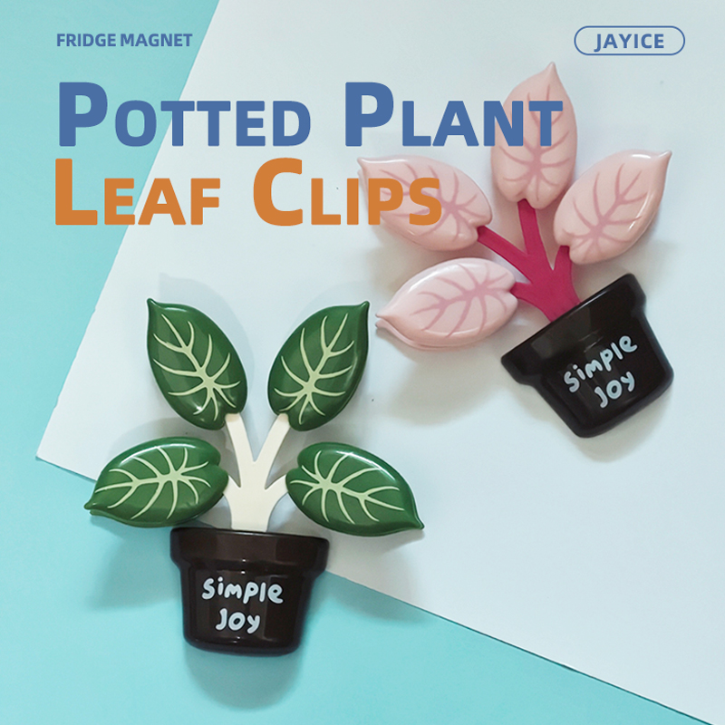 2 sets Magnetic Potted Plant B - Paperclip Magnetic Set ulasan dan harga
