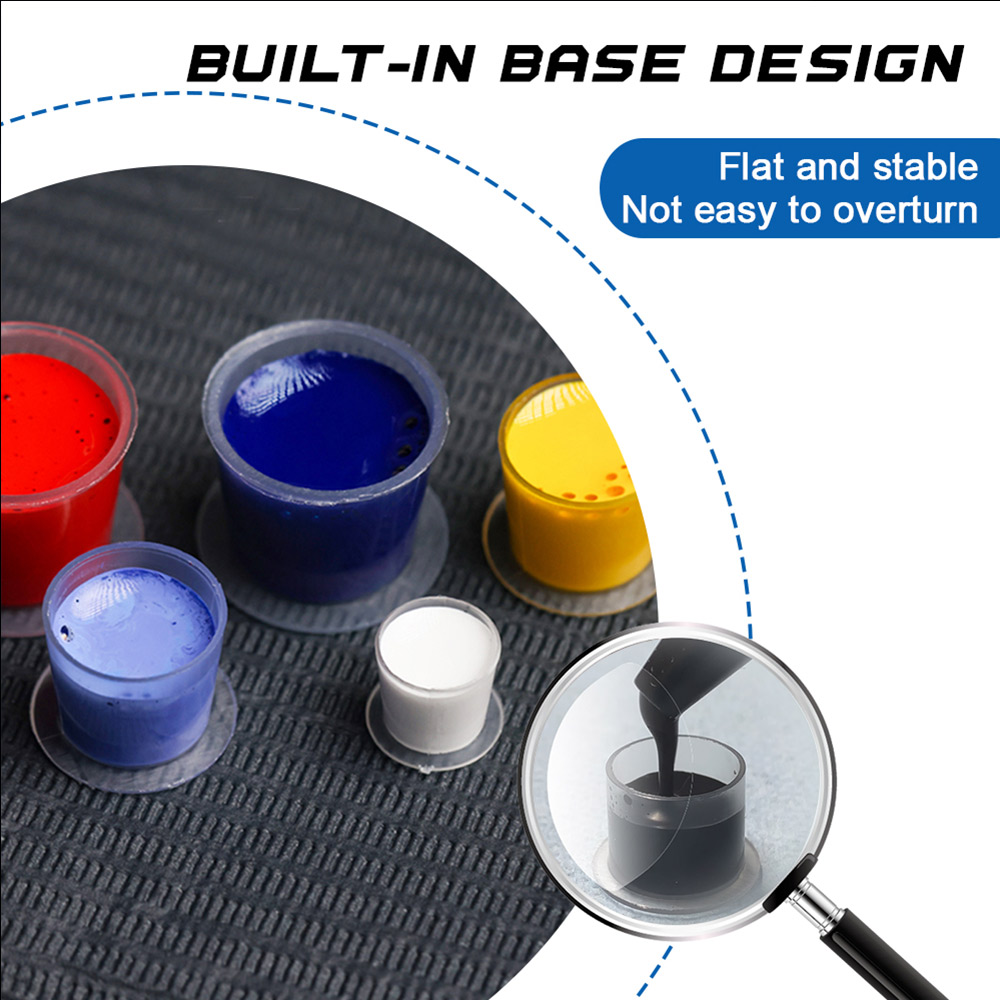 300/100pcs Tattoo Ink Cups Cap - Calligraphy Ink Bottle ulasan dan harga