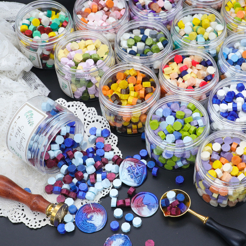 100PCS/Bag Vintage Wax Seal Mi - Wax Seal Stamp Kit ulasan dan harga