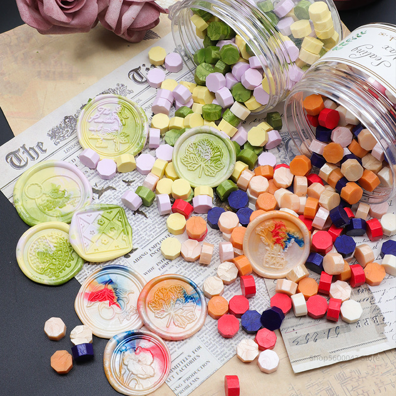 100PCS/Bag Vintage Wax Seal Mi - Wax Seal Stamp Kit ulasan dan harga