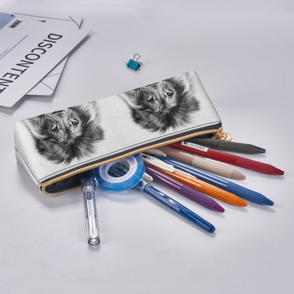Lion Pencil Case for Kids Scho - Lion Stationery & Office Supply(Kunshan)Co.Ltd ulasan dan harga