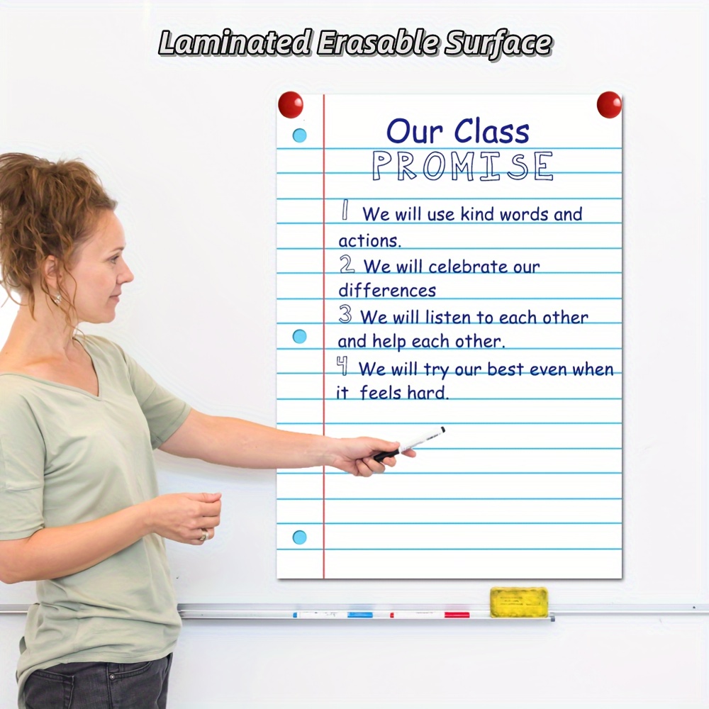 2-piece Erasable Poster Set (w - Whiteboard Marker Set ulasan dan harga