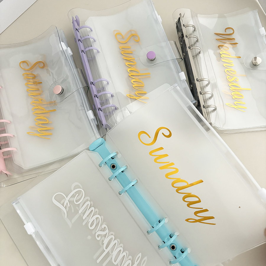 Sharkbang 1 Set A6 Macarone Bi - Planner Weekly Budget ulasan dan harga