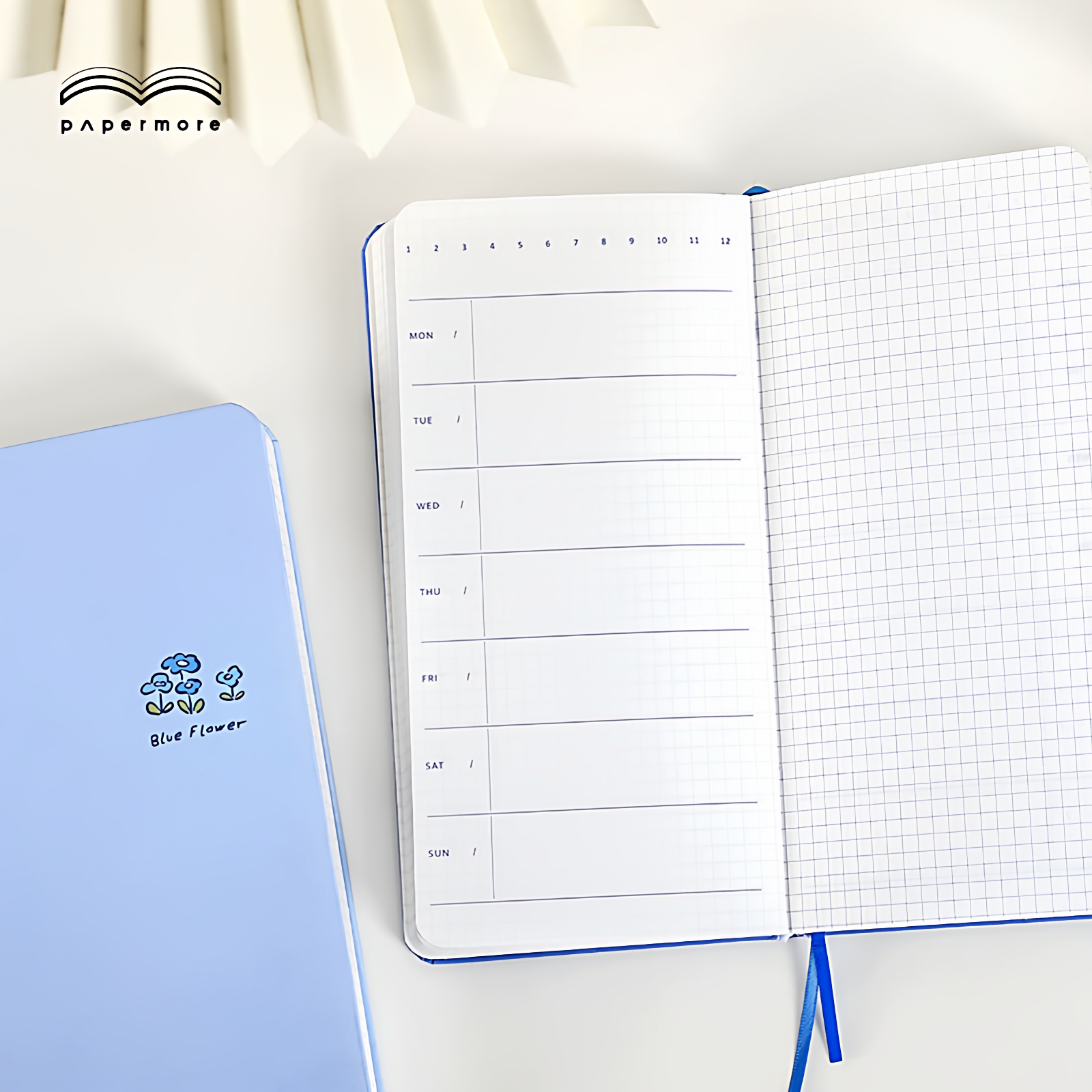 Flower Weekly Planner Notebook - Office Stationery Supply List ulasan dan harga