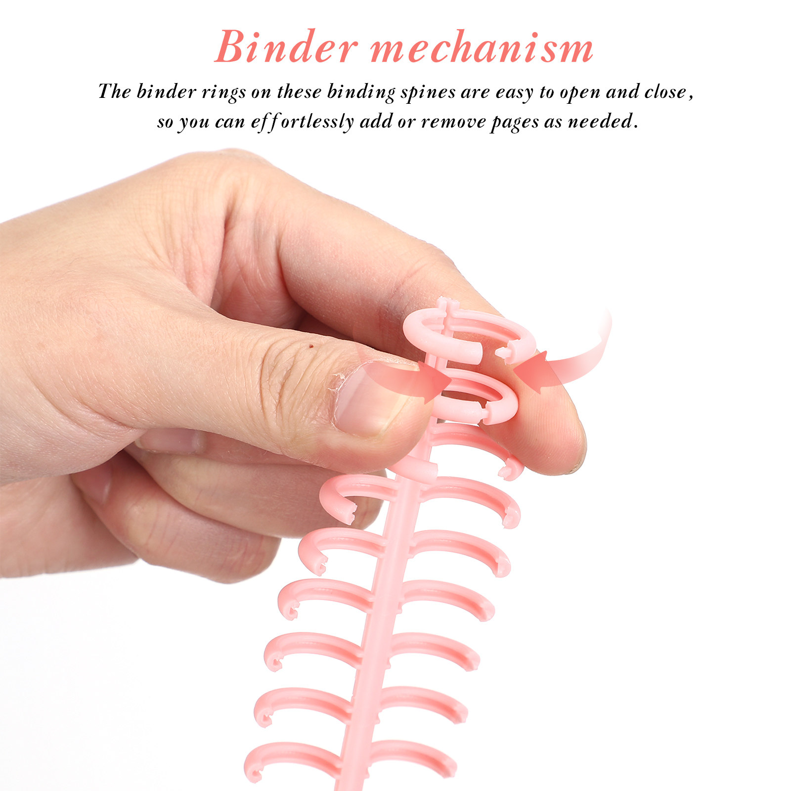 12Pcs Binding Spines Plastic C - Binding Comb Plastic ulasan dan harga