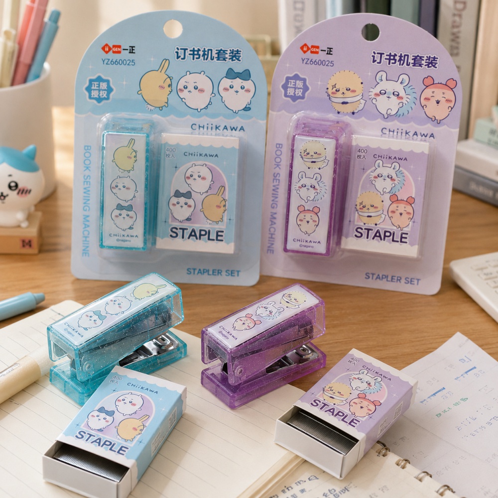 Genuine Chiikawa Stapler Set D - Office Supply Office Stationery Items ulasan dan harga