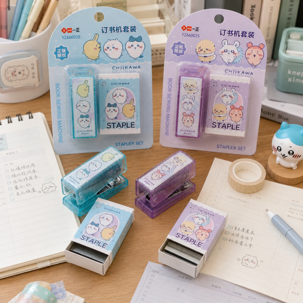 Genuine Chiikawa Stapler Set D - Office Supply Office Stationery Items ulasan dan harga