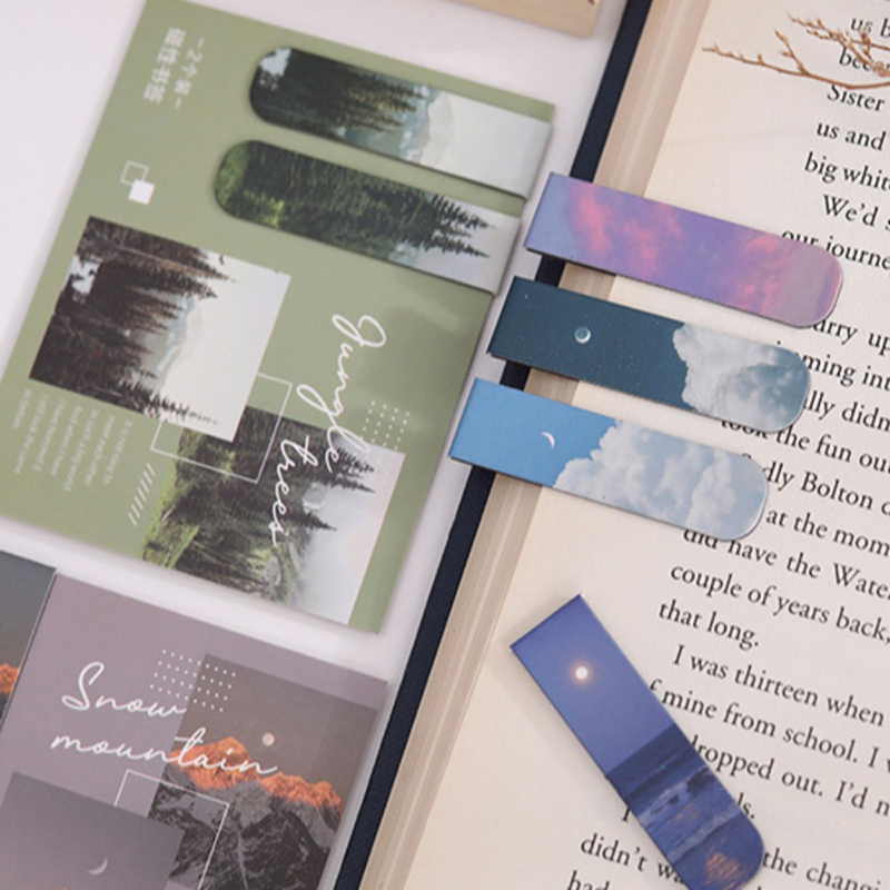 2Pcs/Set Fantasy Clouds Bookma - Paperclip Magnetic Set ulasan dan harga