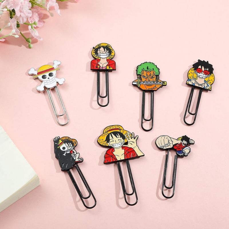 New One Piece Luffy Roronoa Zo - Paperclip Magnetic Set ulasan dan harga