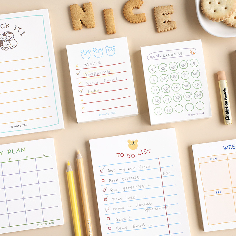 100sheets/50sheets Cute Plan S - Office Stationery Supply List ulasan dan harga