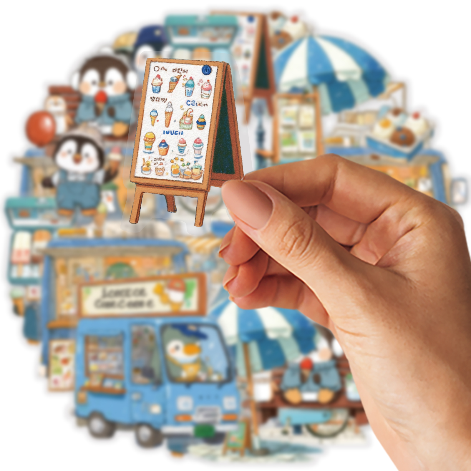 Etori Life 15Pcs Cute Penguin  - Stationery Office Supply Store ulasan dan harga