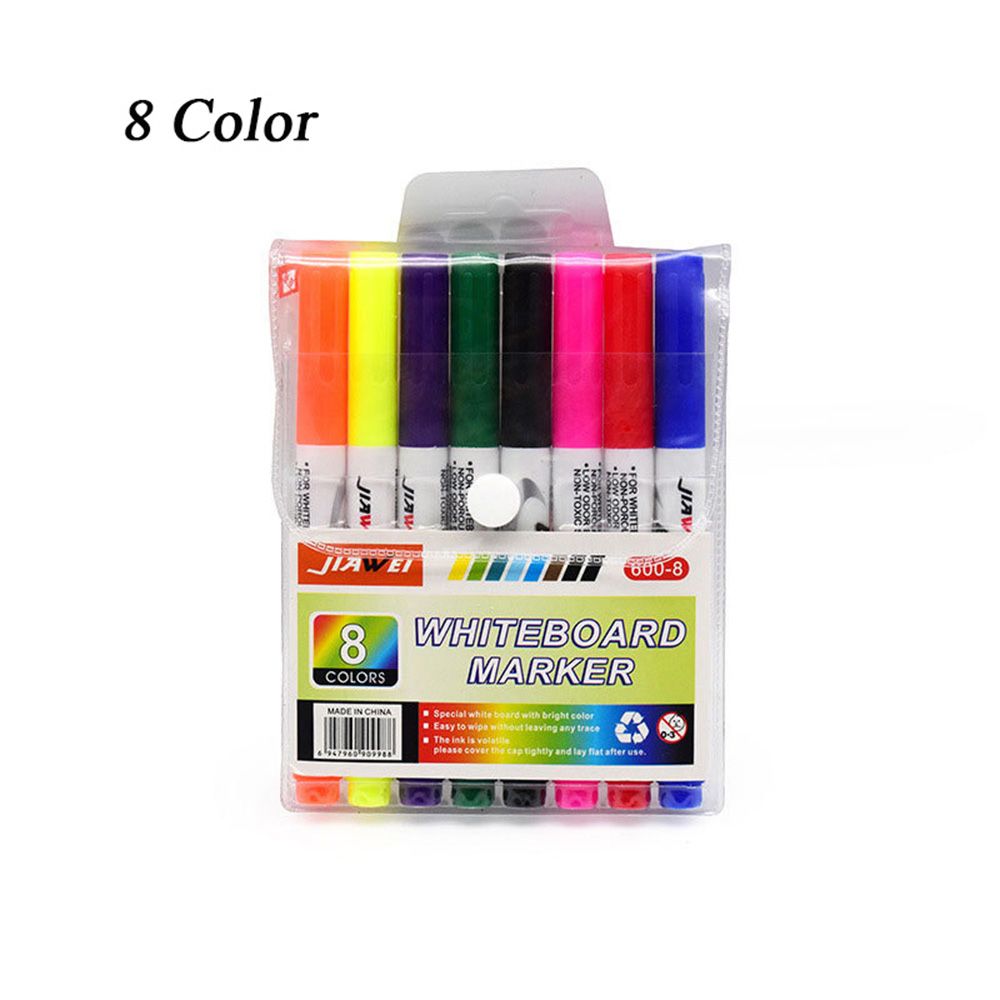 4/8/12 Colors Ceramic Spoon Wa - Whiteboard Marker Set ulasan dan harga