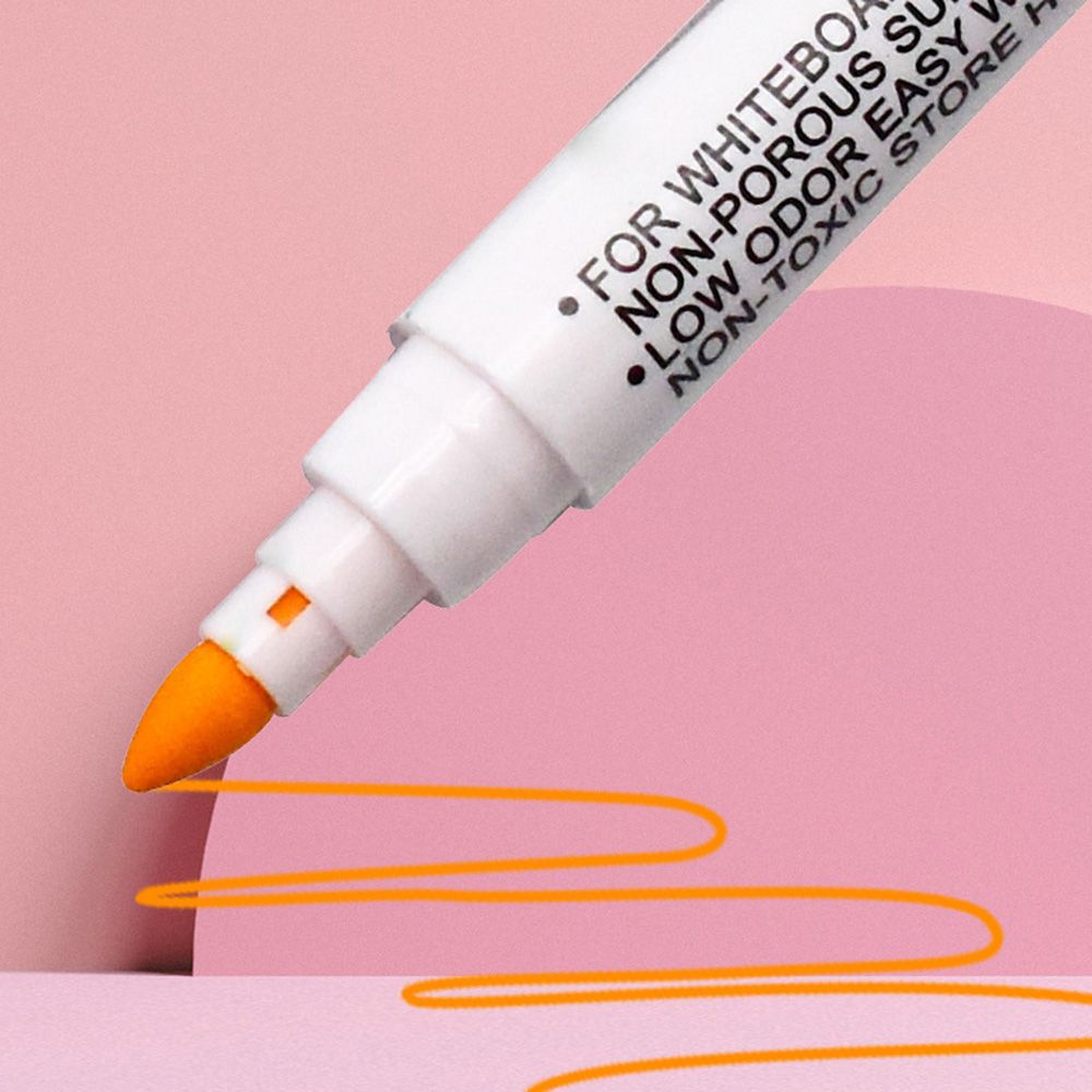 4/8/12 Colors Ceramic Spoon Wa - Whiteboard Marker Set ulasan dan harga