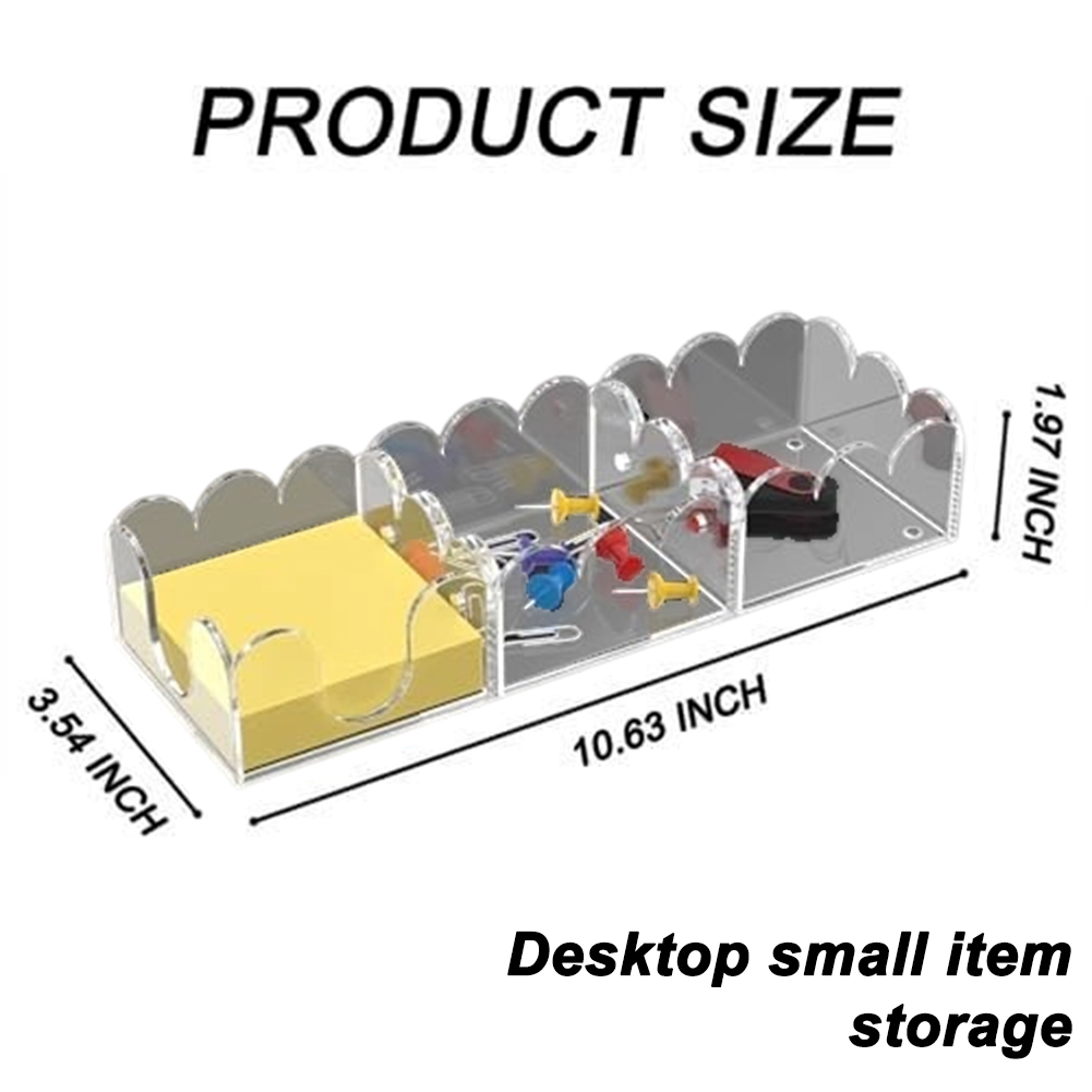 Magnetic 3-in-1 Acrylic Sticky - Paperclip Magnetic Set ulasan dan harga