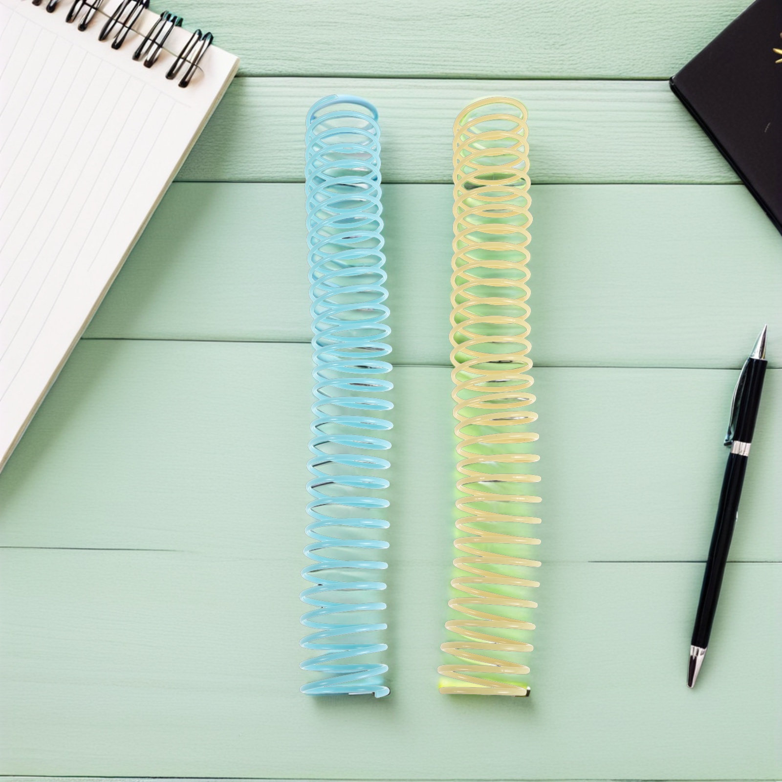 8Pcs Plastic Spiral Binding Co - Binding Comb Plastic ulasan dan harga