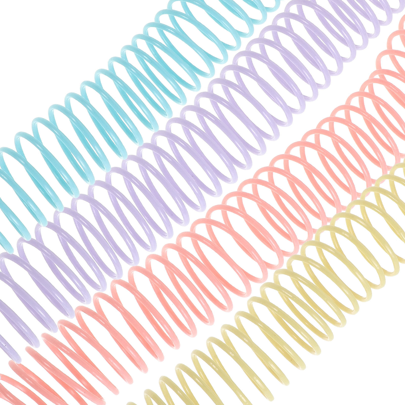 8Pcs Plastic Spiral Binding Co - Binding Comb Plastic ulasan dan harga